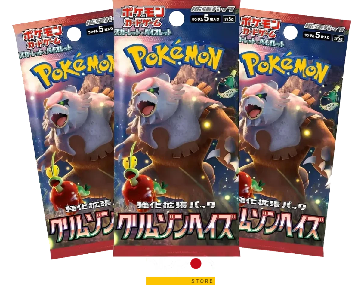 Pack de 3 sobres Crimson Haze [Edición Japonesa]