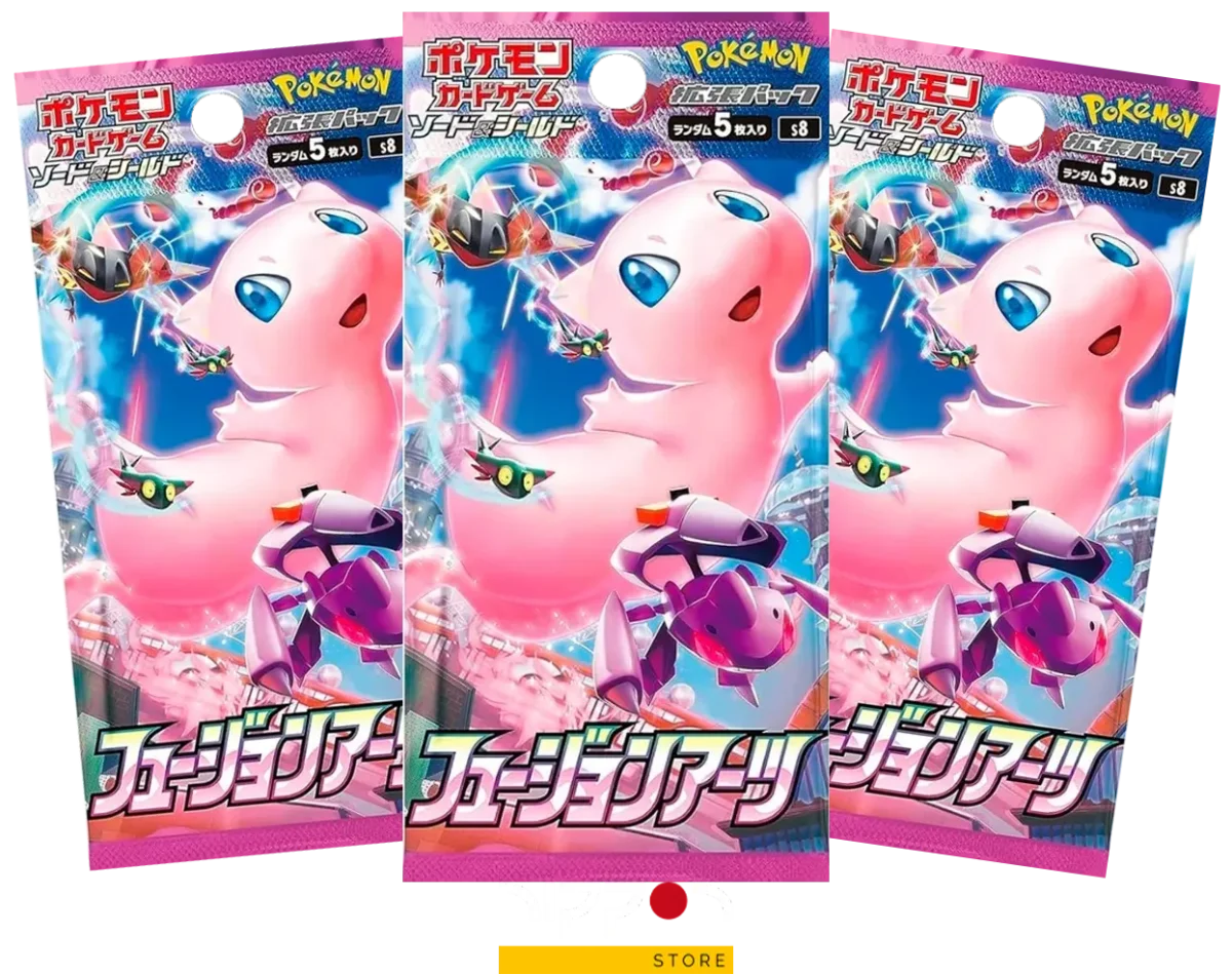 Pack de 3 sobres Fusion Arts [Edición Japonesa]