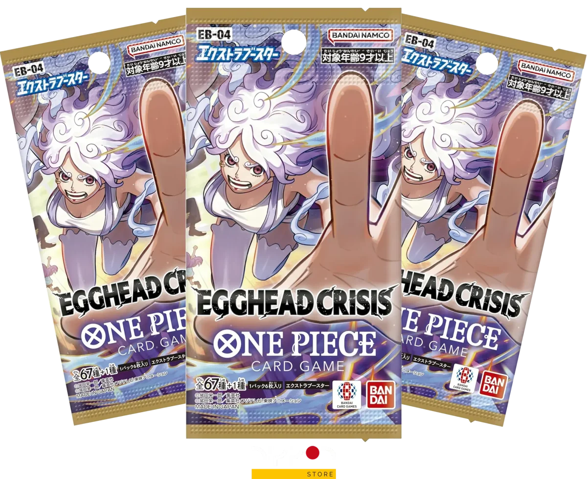 Pack de 3 Sobres – One Piece Card Game – EB04 – Egghead Crisis [Edición Japonesa]