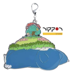 Llavero Gigantamax Snorlax de Pokemon Center.