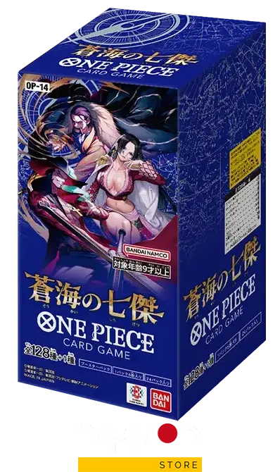 Caja de Sobres One Piece OP14-JP – The Azure Sea’s Seven [Edición Japonesa]