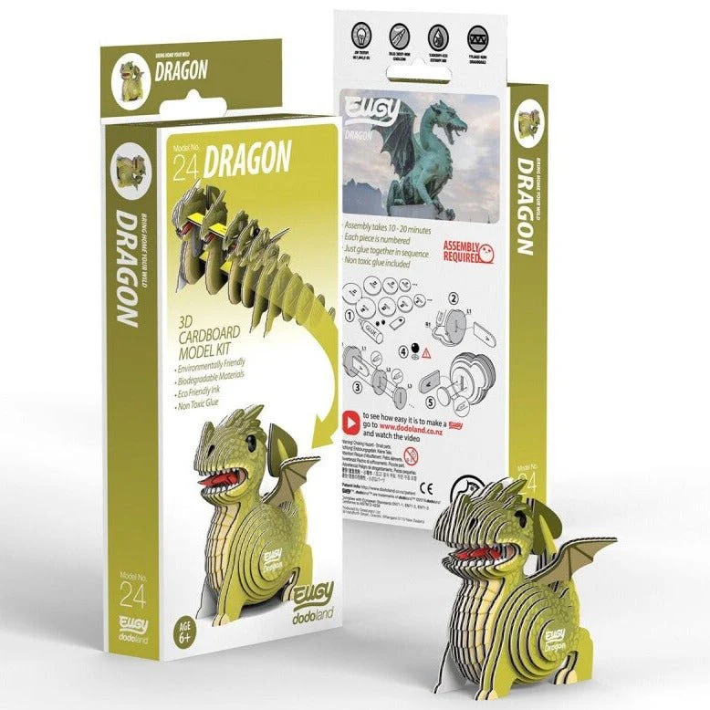 Kit miniPuzzle 3D EUGY · Dragón